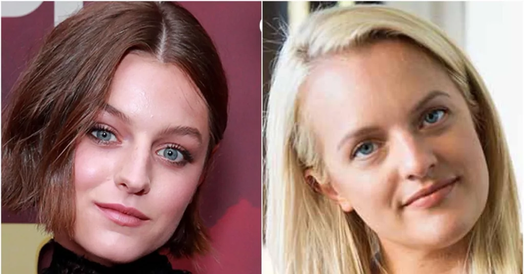 Emma Corrin and Jodie Foster