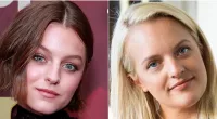 Emma Corrin and Jodie Foster