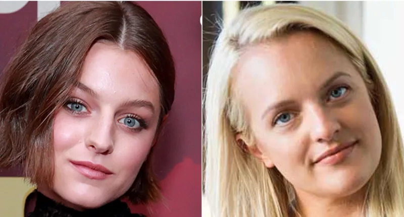 Emma Corrin and Jodie Foster
