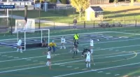 Female hockey player has TEETH knocked out by male player on team