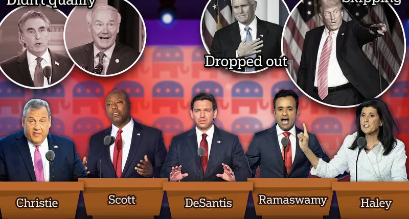 Five candidates head to Miami, Florida for the third Republican debate