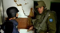 Lt Col Jonathan Conricus said laptops with pictures of hostages were found at the hospital