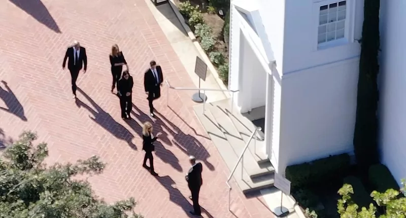 Friends co-stars only attended a part of Matthew Perry's funeral