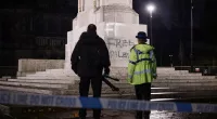 The memorial in Rochdale is currently being guarded by Police with patrols and CCTV after two incidents this week at the site