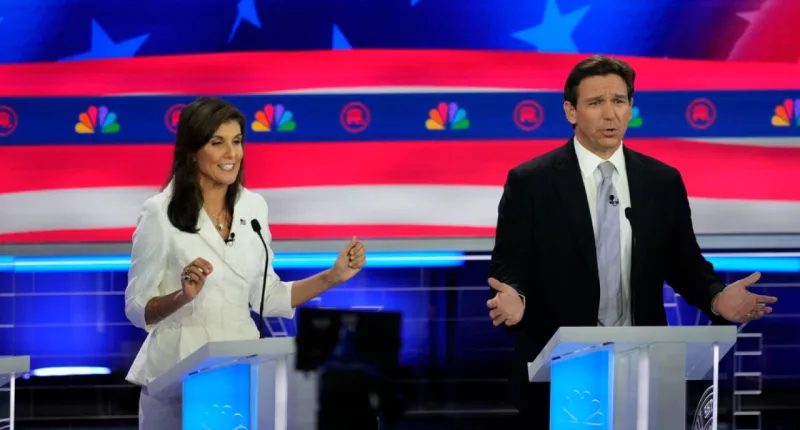Haley vies to overtake DeSantis in Iowa