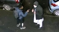 Mohammed Abbkr, 29, is seen on CCTV confronting Mr Rayaz in the street after following him from Dudley Road Mosque on March 20