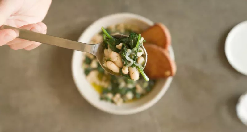 cannellini beans recipe overhead