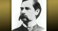 A portrait of Wyatt Earp