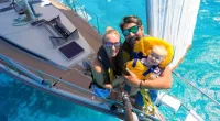 Brian Trautman has dropped his old life in Washington to sail around the world in a boat with his family