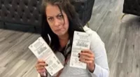 Danielle Alexandrov accidentally received a delivery of lottery tickets