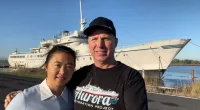 Christopher Willson and his partner have spent over 14 years restoring the cruise ship