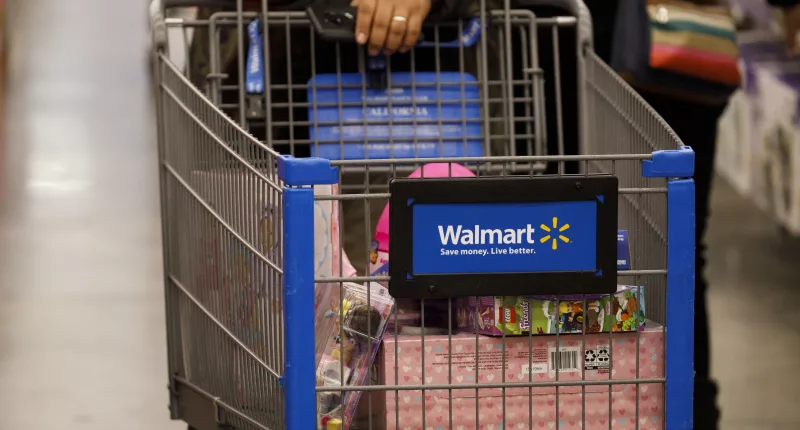 Walmart is checking customer receipts at the door