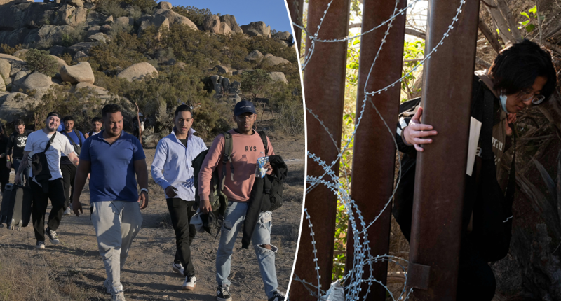 'I would build my own wall': Border residents grow frustrated as migrants destroy property, leave trash
