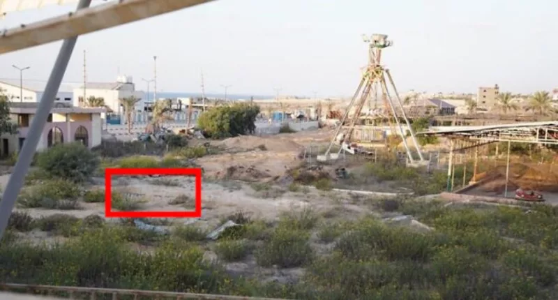 The IDF claims Hamas terrorists 'hide rockets in playgrounds and swimming pools'