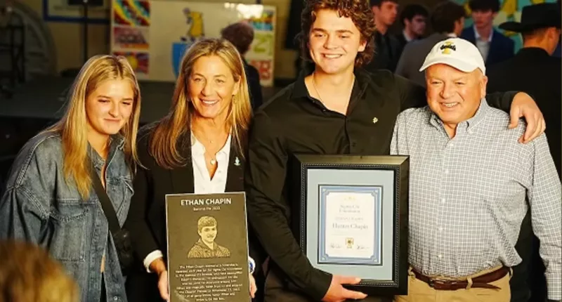 Idaho murder victim Ethan Chapin honored by fraternity as family marks one year since slaying