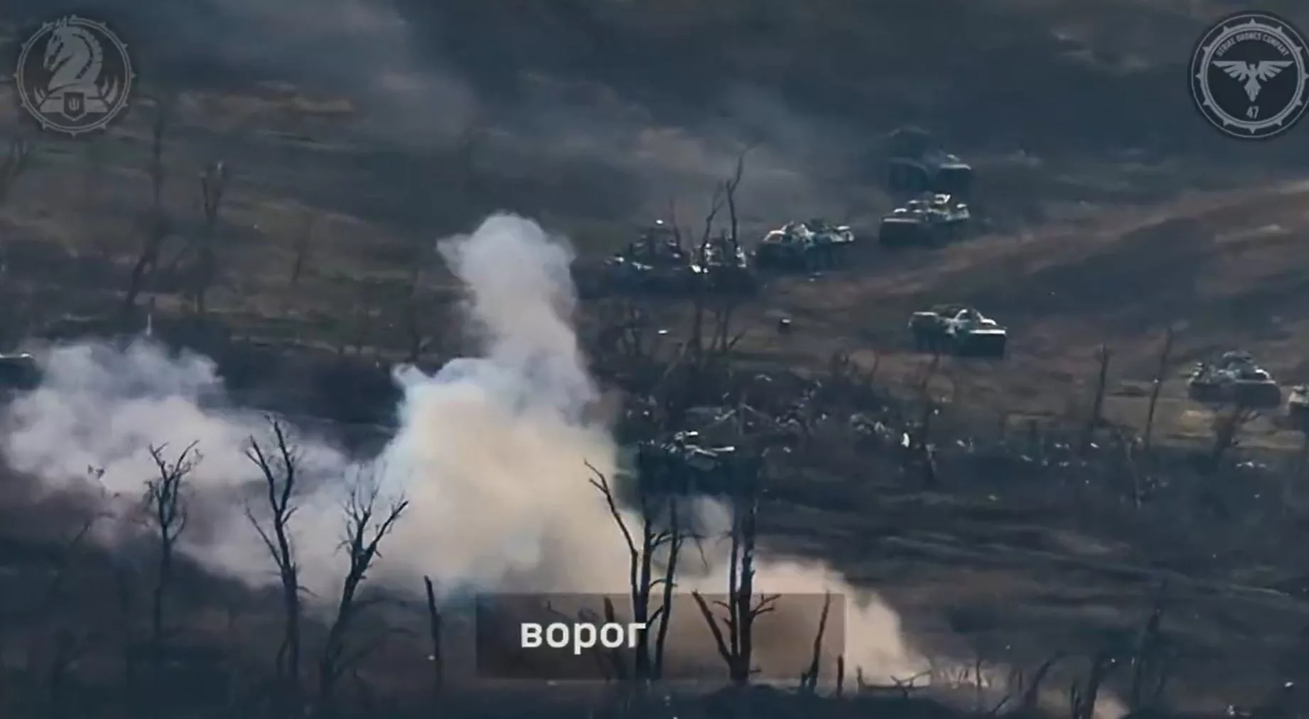 Russia tanks advance in columns towards the city as Ukraine wipes out the nearest