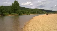 Clearwater Lake in Piedmont, Missouri where locals claim to have spotted a UFO