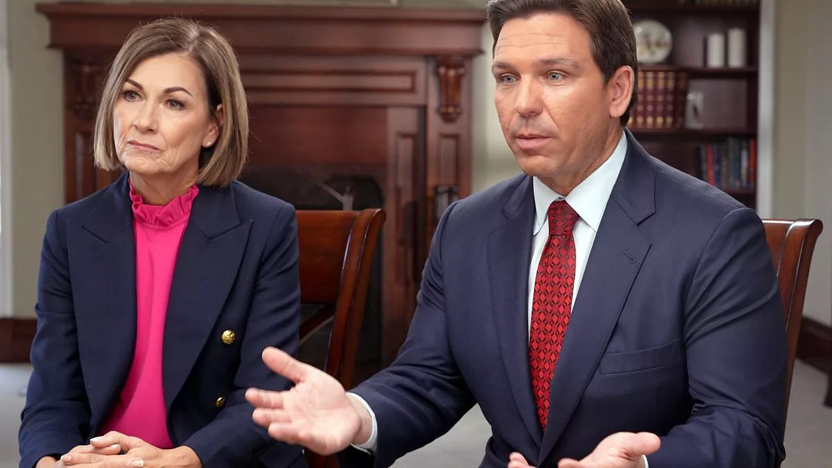 Iowa Gov. Kim Reynolds endorses Ron DeSantis for president