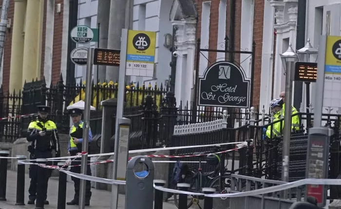 Irish police arrest 34 people in Dublin rioting following stabbings outside a school