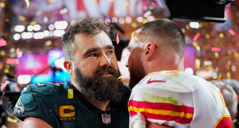 Jason Kelce’s Eagles Snap Losing Streak Over Travis Kelce’s Chiefs