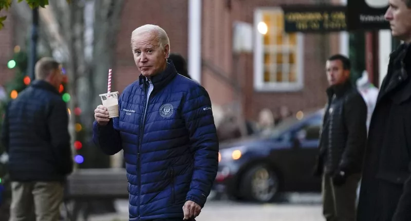 Joe Biden gets booed and heckled as protesters are kept away from him
