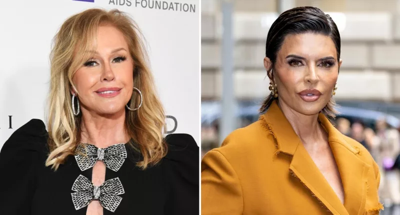 Kathy Hilton Has Surprising Answer When Asked About Status With Lisa Rinna