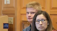 Jeremy Goodale's nose began to bleed during court as he was sentenced to life in prison with a minimum of 25 years before parole