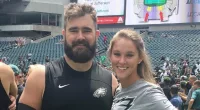 Kylie Kelce sets the record straight on Taylor Swift headline