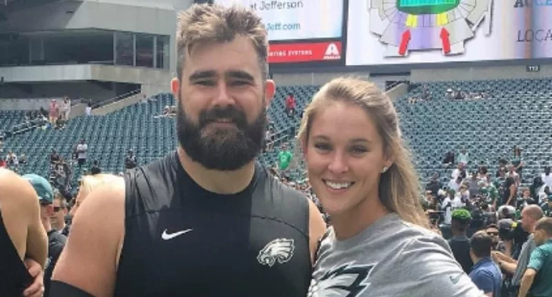 Kylie Kelce sets the record straight on Taylor Swift headline