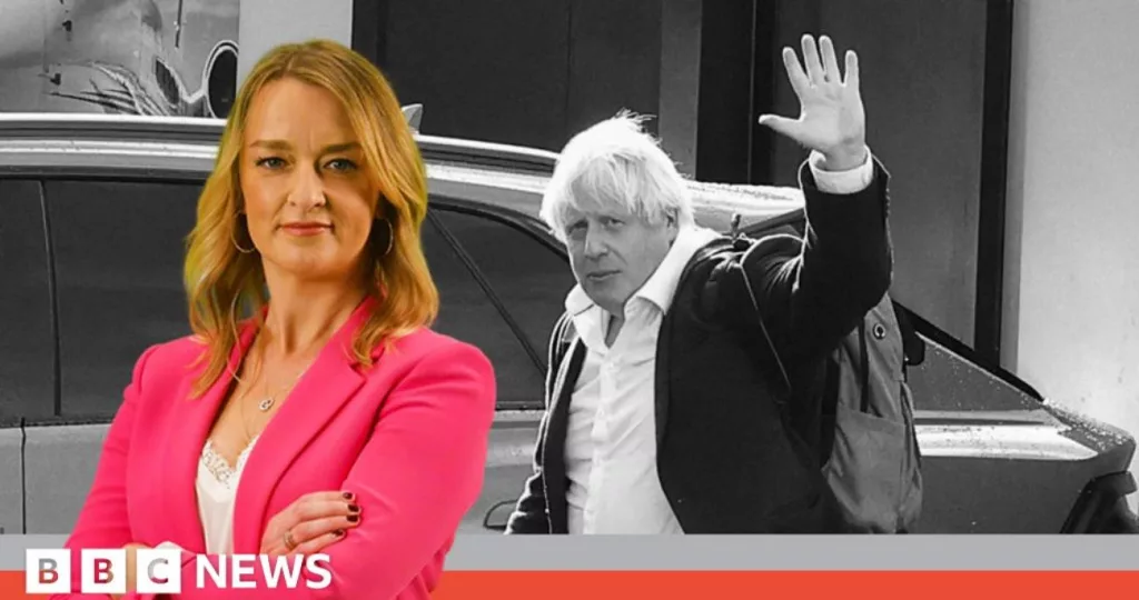 Laura Kuenssberg Boris Johnson affair