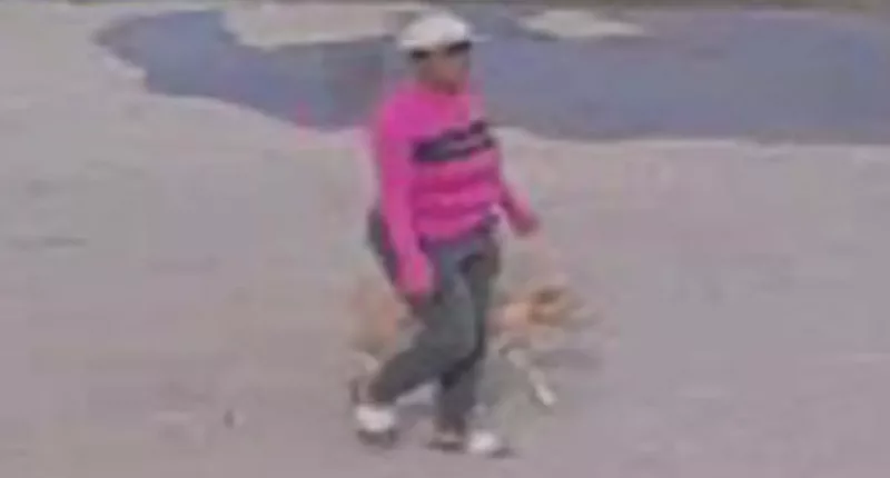 'Left to die': Police search for Texas woman who left dog tied to dumpster