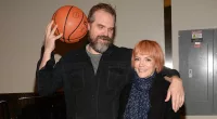 Lily Allen and David Harbour Enjoy Date Night at NBA Game