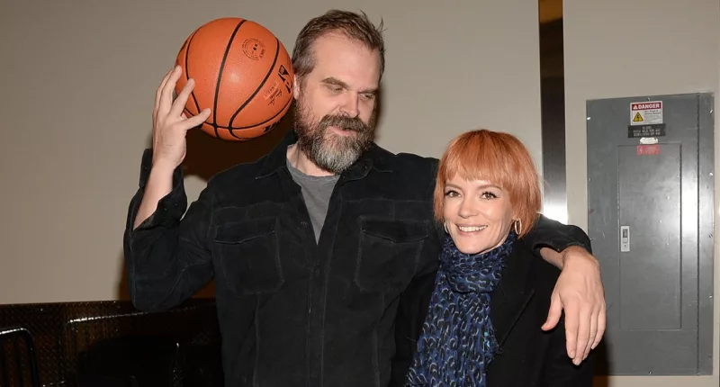Lily Allen and David Harbour Enjoy Date Night at NBA Game