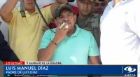 Díaz thanked his community for their support following his ordeal