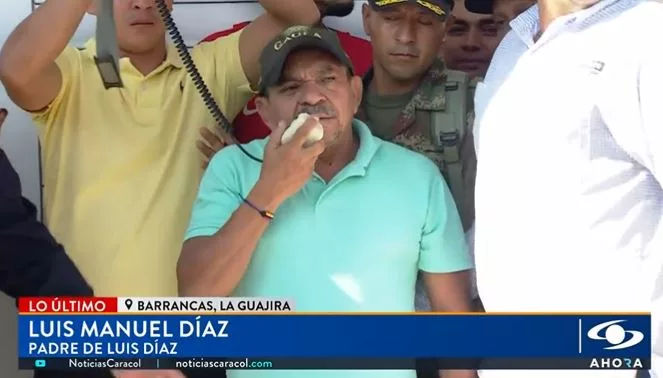 Díaz thanked his community for their support following his ordeal