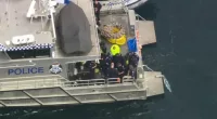 HUMAN remains were ben found a day after the fighter jet was located