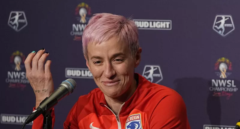 Megan Rapinoe claims injury in her final game PROVES there is no God