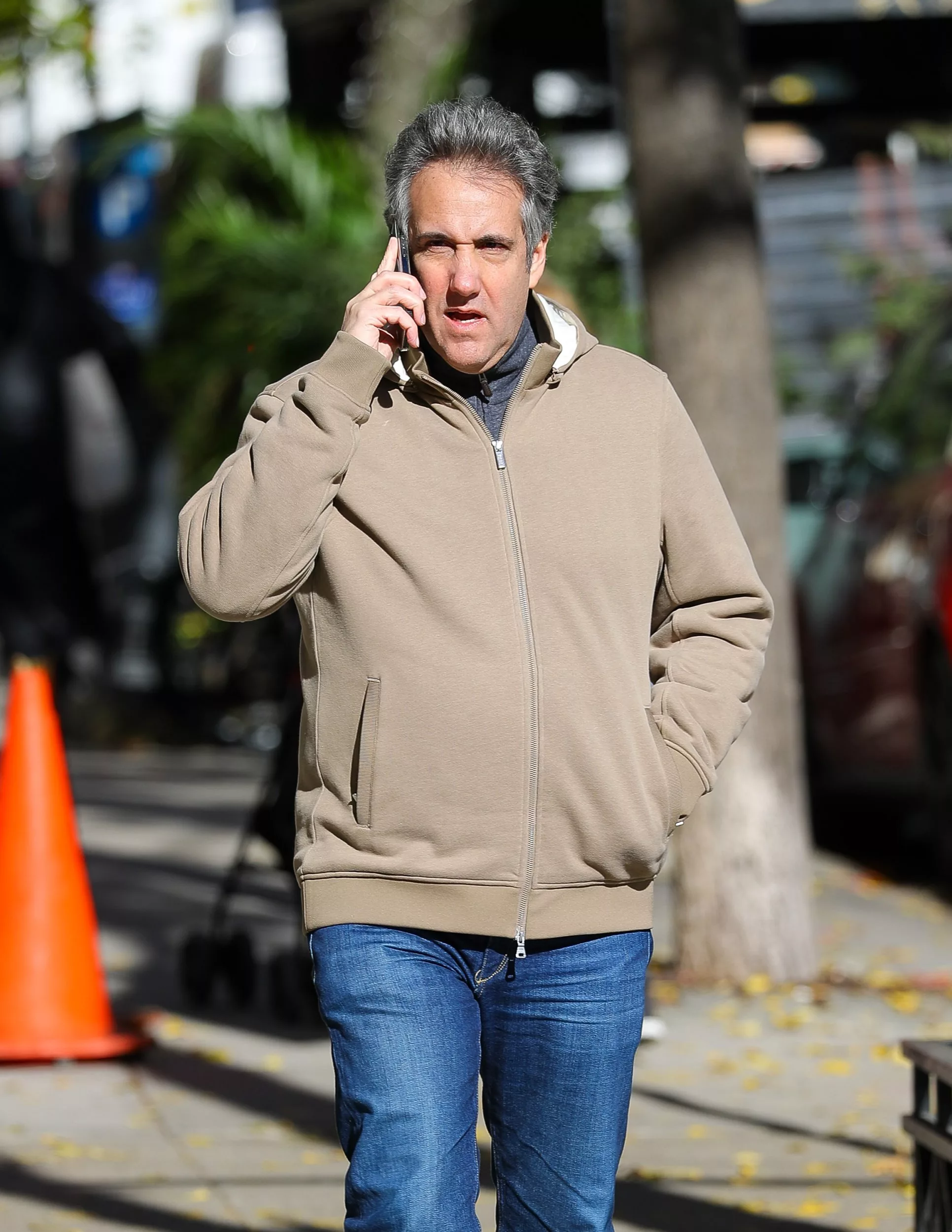 Michael Cohen was spotted in New York City on Tuesday