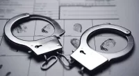 A stock image of Handcuffs