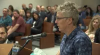 Anne Croney (pictured) has shared the chilling story of how she escaped from Patrick Nicholas eight years before he murdered a 16-year-old girl in Washington