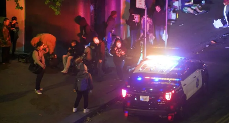 New San Fran images show zombified addicts congregating on street
