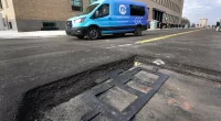 New tech Detroit roadway can charge electric vehicles as they drive