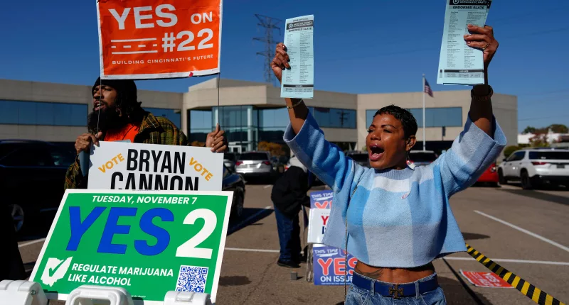 OH voters to decide on landmark marijuana legislation