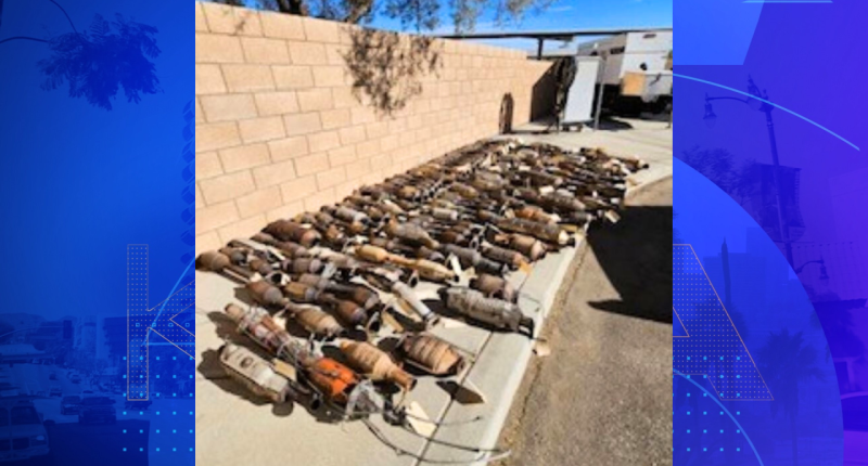 Over 100 stolen catalytic converters found in Southern California home