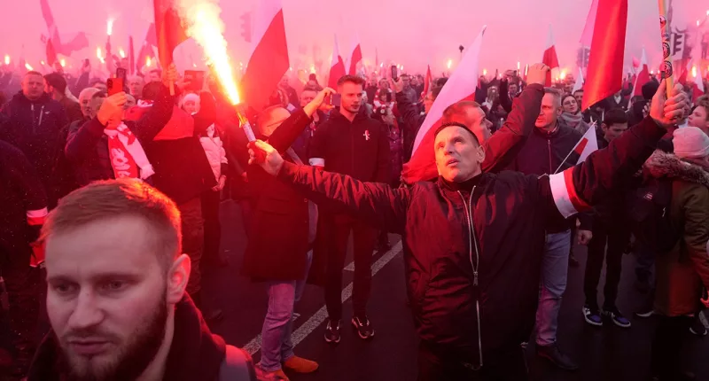 Poland sees massive nationalist march honoring 'God, family and Fatherland' after globalist election results