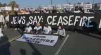 Pro-Palestinian protesters block bridges in Boston, San Francisco during rush hour