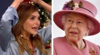 Robbie Williams' wife Ayda Field's mortifying wardrobe malfunction in front of Queen