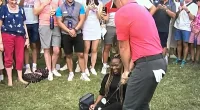 Rory McIlroy hits wayward tee shot onto a woman's LAP at DP Finale