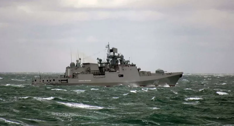 Russian warship Admiral Grigorovich