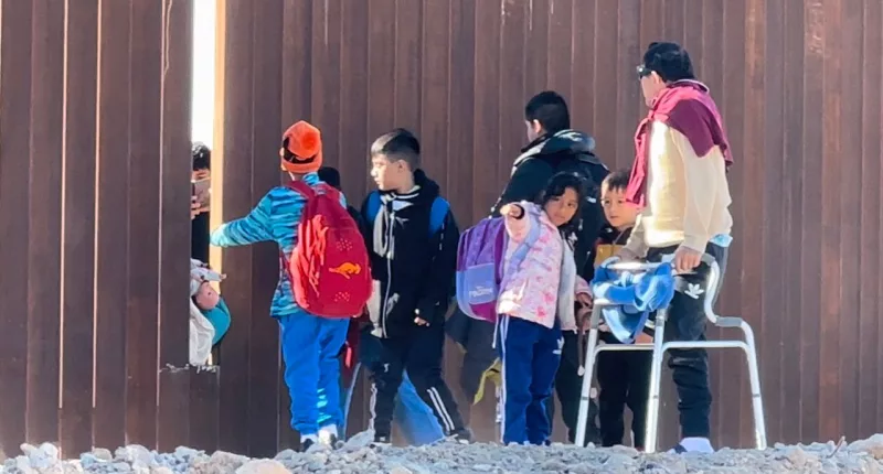 Smugglers cut through border wall with power tools, taunt NewsNation crew